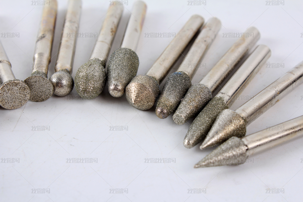 各種形狀的金剛石工具 加工的鋒利先鋒